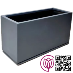 فلاور باکس فایبرگلاس ابعاد: 60*40*80 باضمانت کتبی تعویض